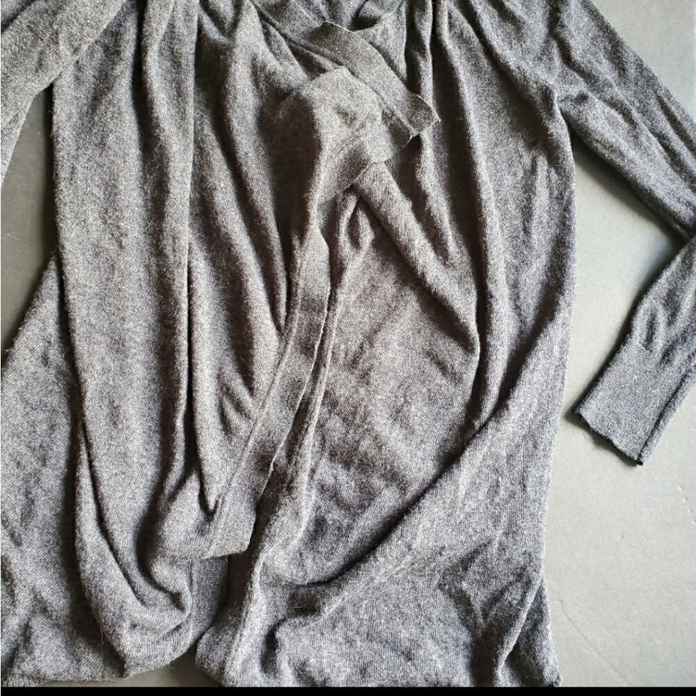 Loft grey flyaway cardigan - Picture 4 of 10
